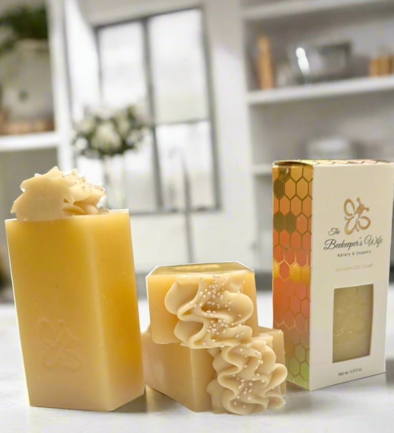 Sweet Lemon 100% Natural Soap - Beekeepers.Wife