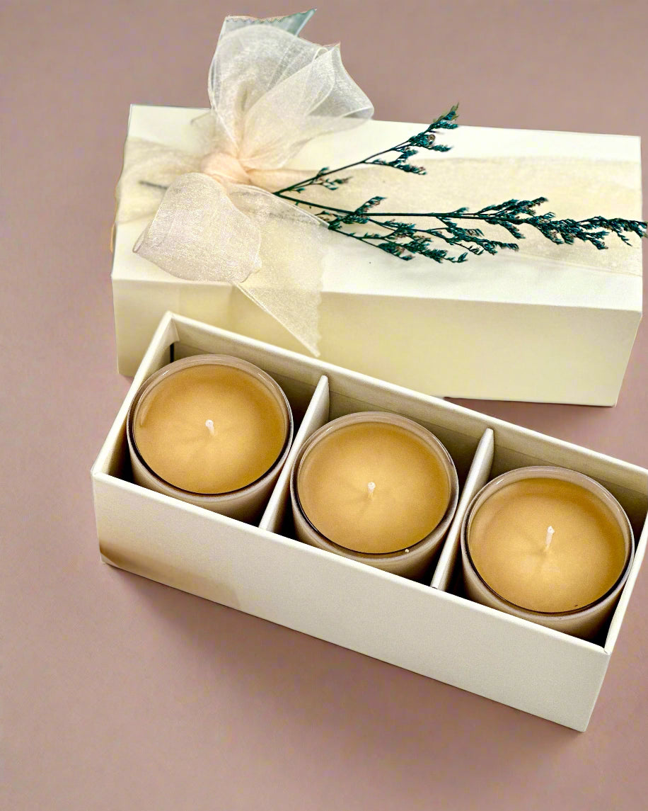 Bee Joyful Beeswax Candle Trio - Beekeepers.Wife