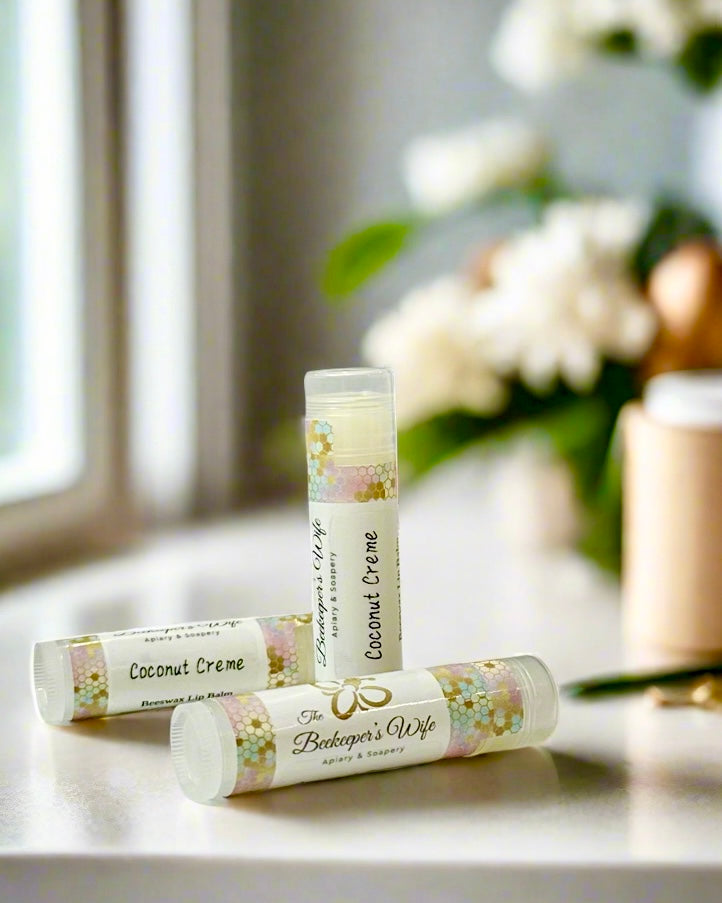 Coconut Creme Natural Balm - Beekeepers.Wife