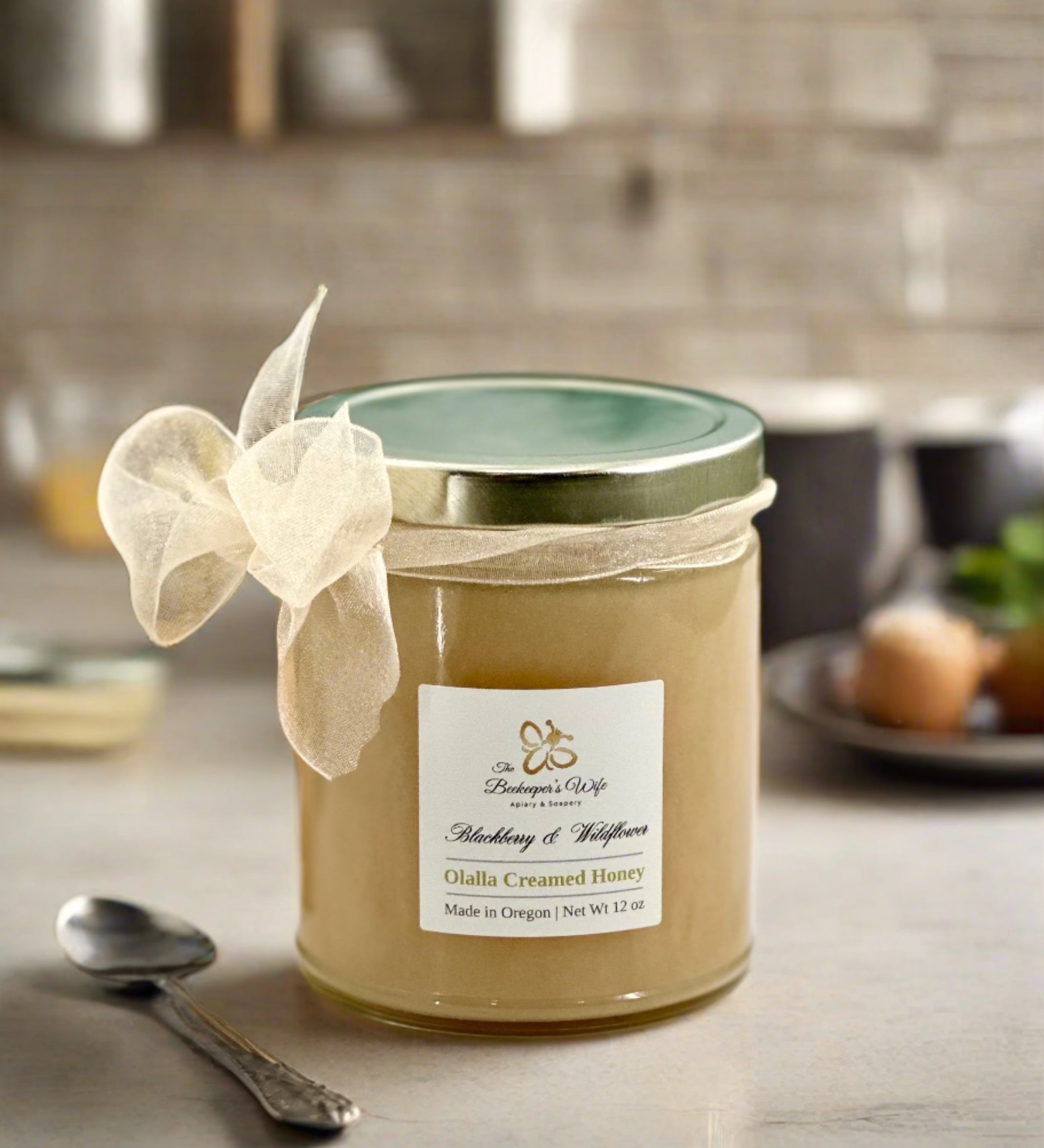 Handcrafted Creamed Honey - Beekeepers.Wife