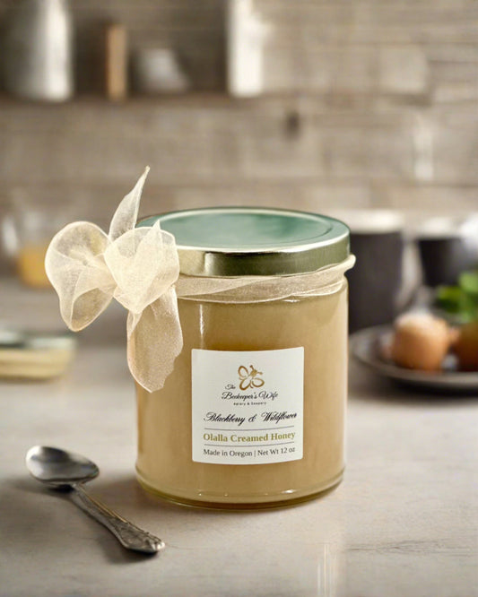 Handcrafted Creamed Honey - Beekeepers.Wife