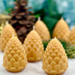 Beeswax Pine Cone Candle - Beekeepers.Wife