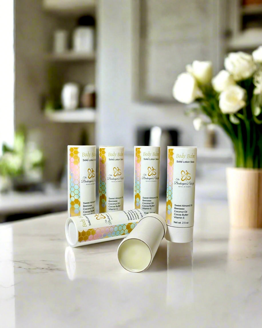 Beeswax Body Balm Lotion Bar Stick - Beekeepers.Wife