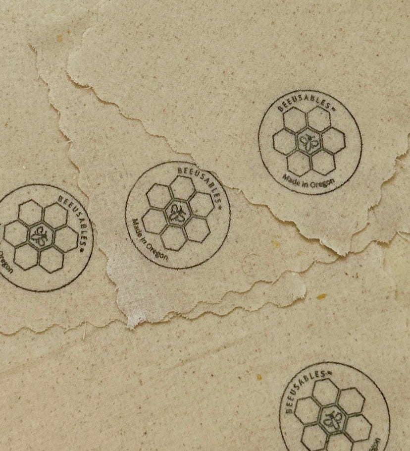 A group of Beeusable Beeswax wraps
