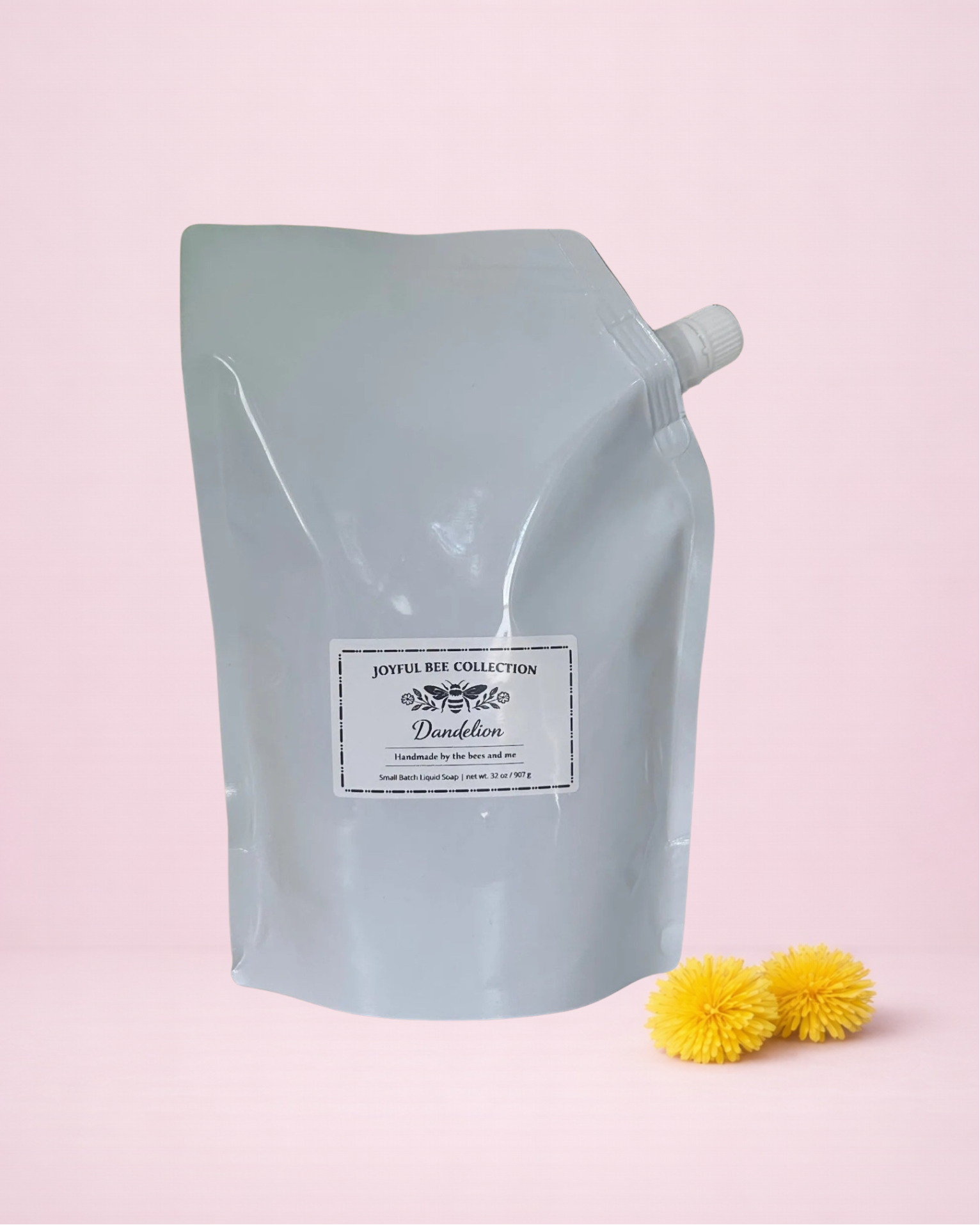 Refill Pouch of Dandelion Liquid Soap