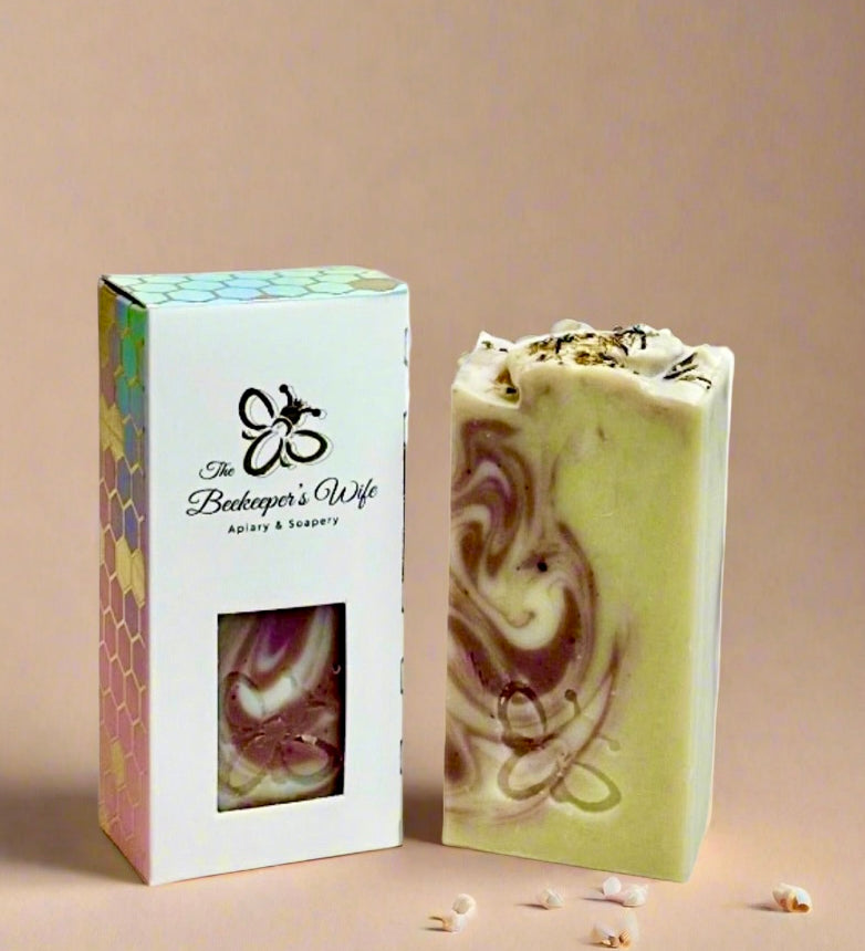 Spearmint Lavender 100% Natural Soap - Beekeepers.Wife