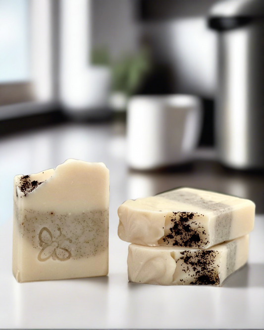 Coffee and Vanilla Bean | 100% Natural Vegan Soap