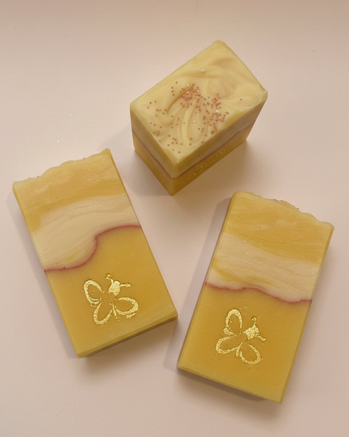 three bars of JOY soap 