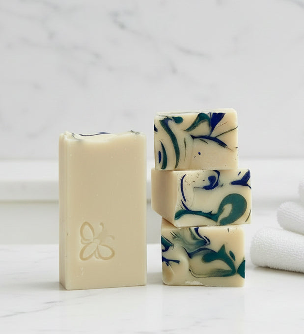 Four Mariner Bar Soaps Stacked together