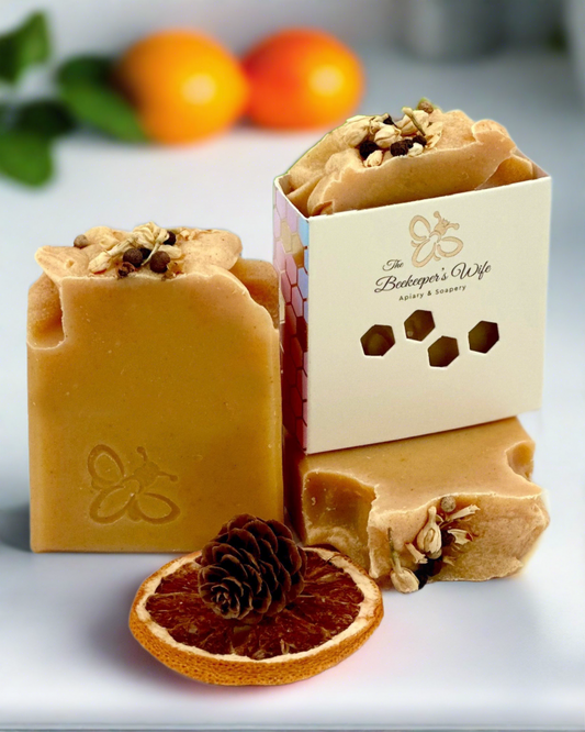 Orange Clove 100% Natural Vegan Soap - Beekeepers.Wife