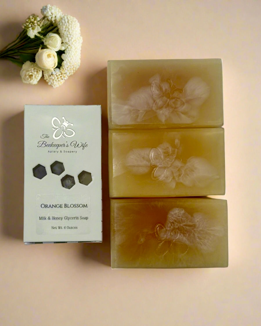 Orange Blossom Glycerin Soap