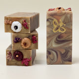 Pumpkin and fall leaves soap bars 