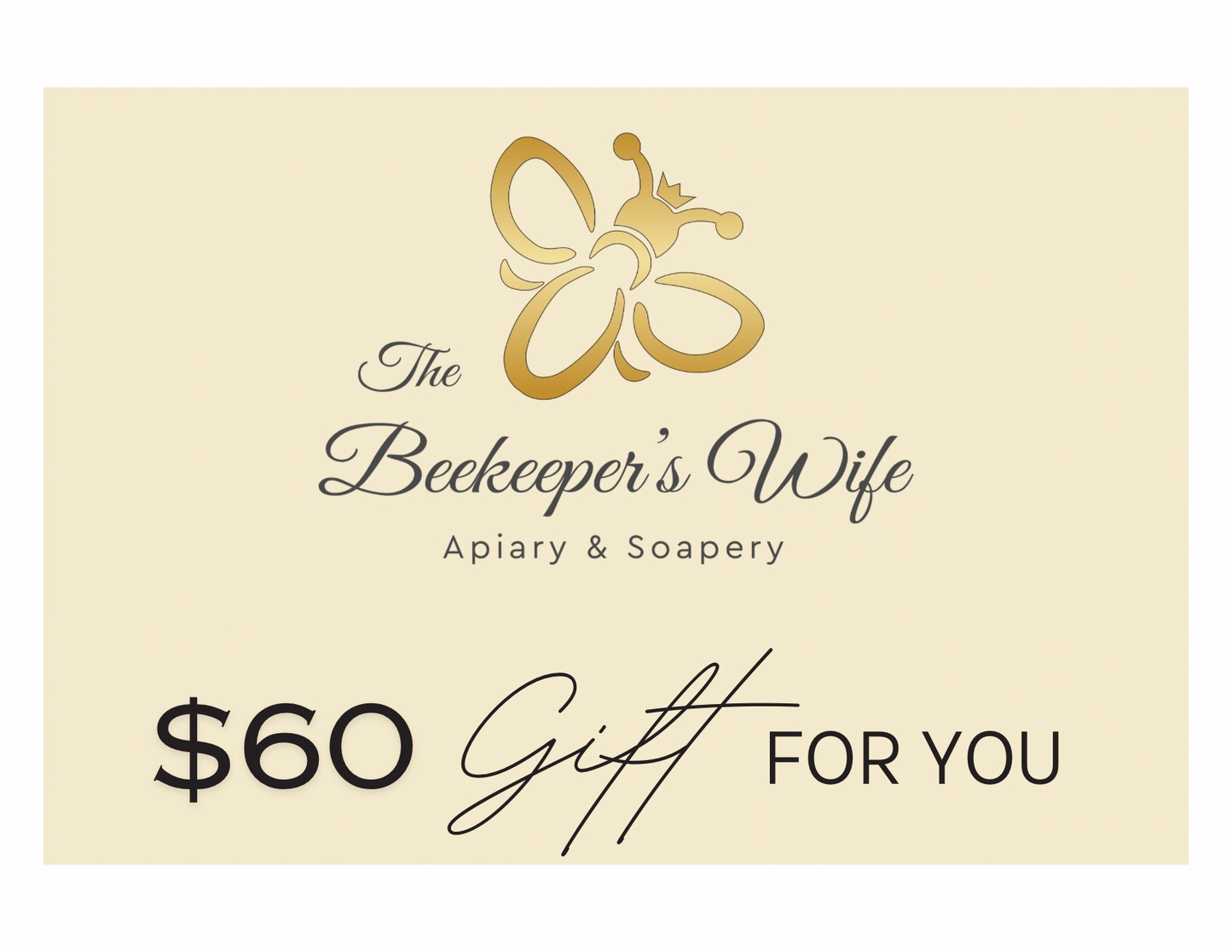 The Beekeeper's Wife Gift Card