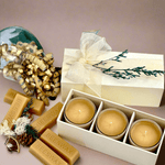 Bee Joyful Beeswax Candle Trio - Beekeepers.Wife