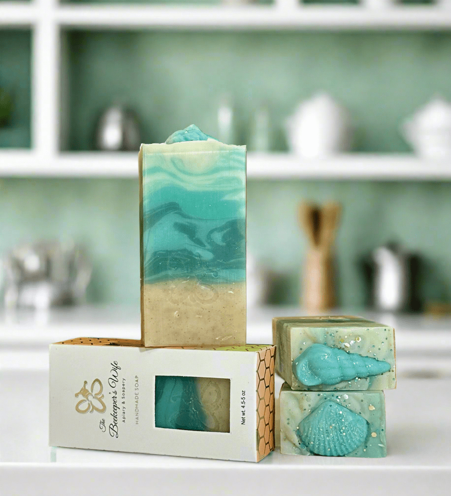 Coastal Rain Ocean Inspired Designer Soap - The Beekeeper's Wife
