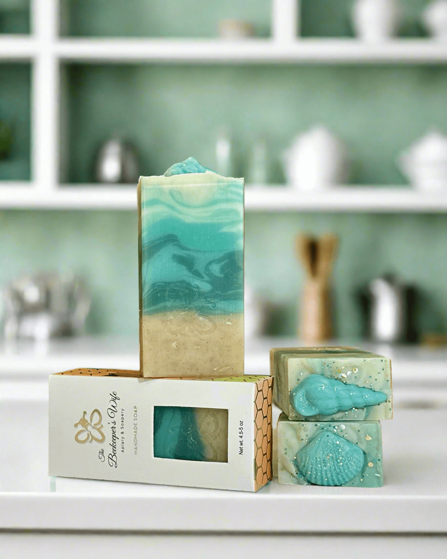 Coastal Rain Ocean Inspired Designer Soap - The Beekeeper's Wife