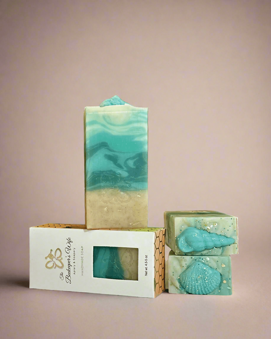 Coastal Rain Ocean Inspired Designer Soap - The Beekeeper's Wife