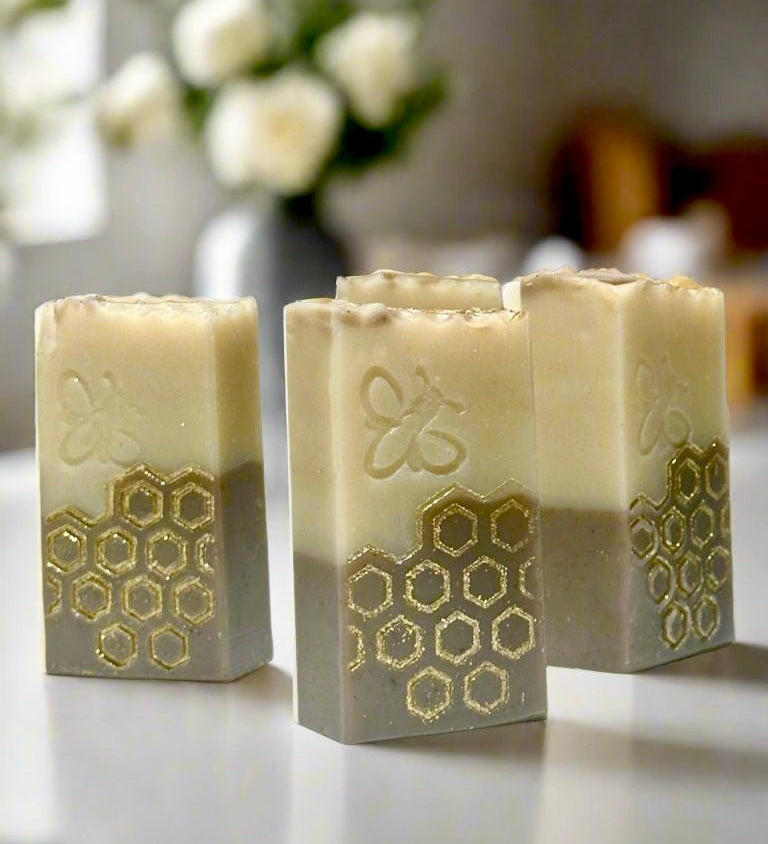 Hive Gift Box - Creamed Honey, Tealights and Designer Soaps - The Beekeeper's Wife