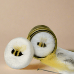Honey Bee Merino Wool Felted Soap - Beekeepers.Wife