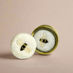 Honey Bee Merino Wool Felted Soap - Beekeepers.Wife