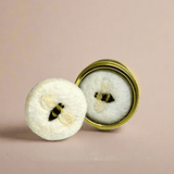 Honey Bee Merino Wool Felted Soap - Beekeepers.Wife