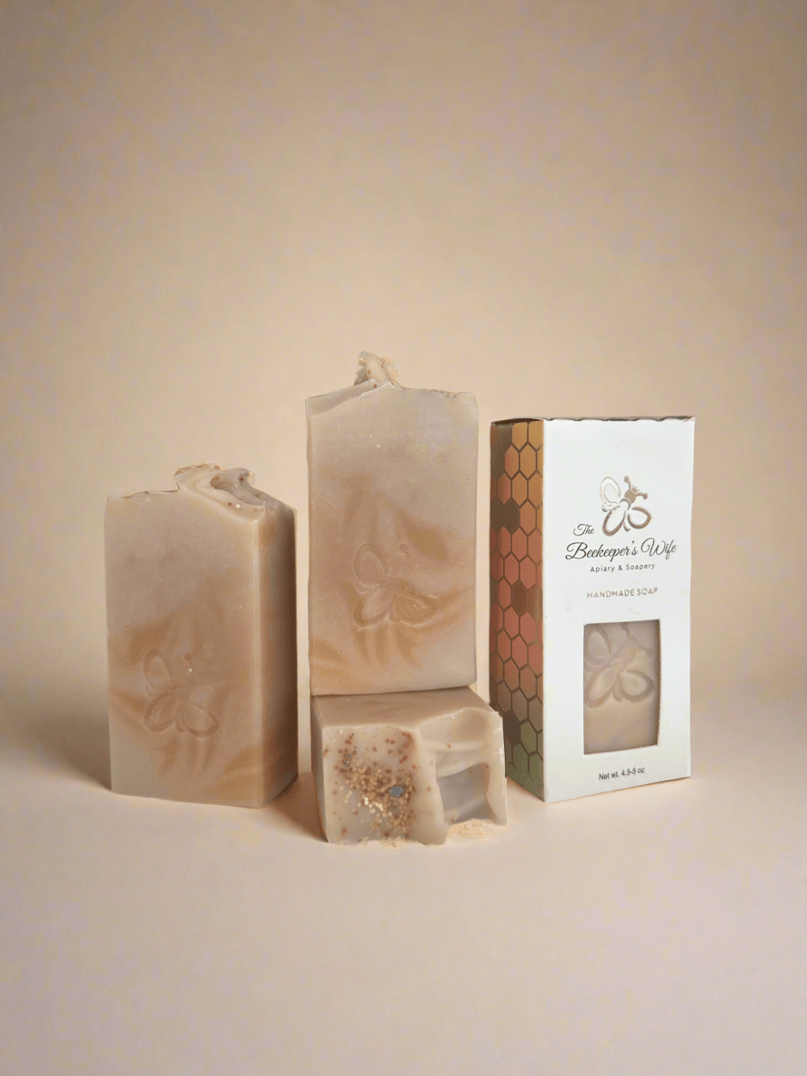 Lavender Lemongrass 100% Natural Soap - The Beekeeper's Wife