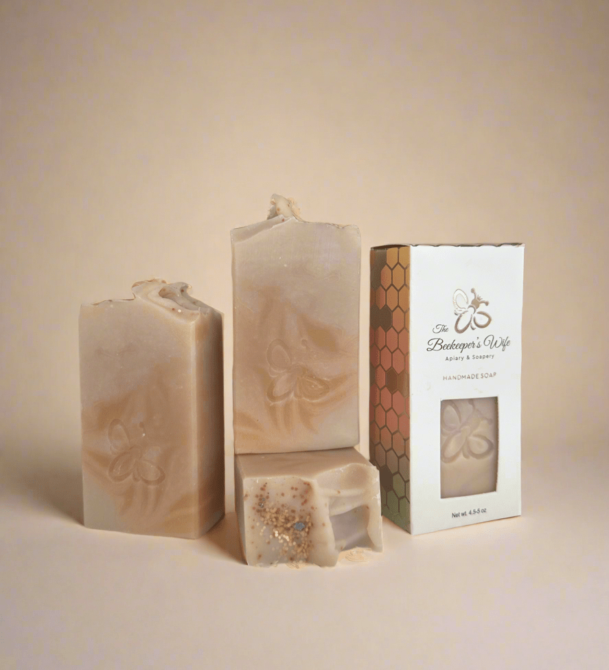Lavender Lemongrass 100% Natural Soap - The Beekeeper's Wife