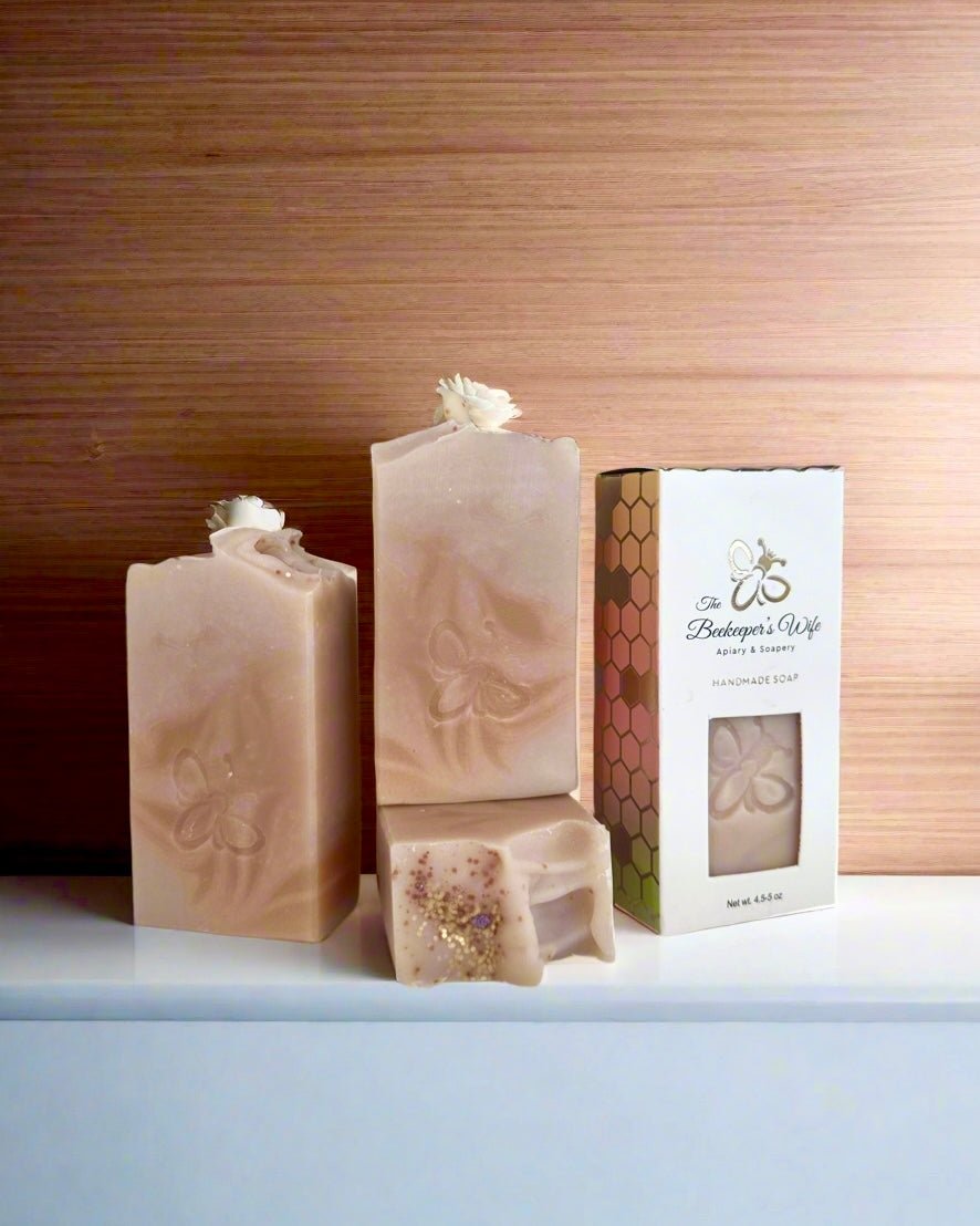 Lavender Lemongrass 100% Natural Soap - The Beekeeper's Wife