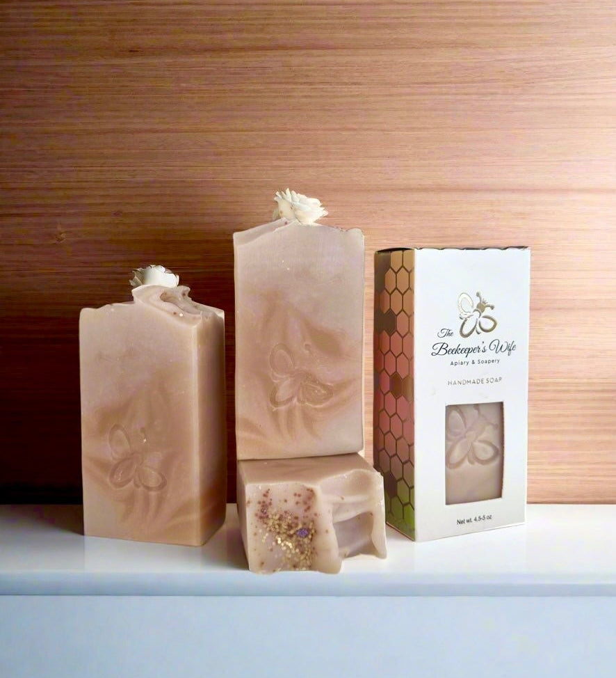 Lavender Lemongrass 100% Natural Soap - The Beekeeper's Wife