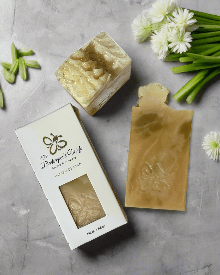 Lemongrass Patchouli 100% Natural Soap - Beekeepers.Wife
