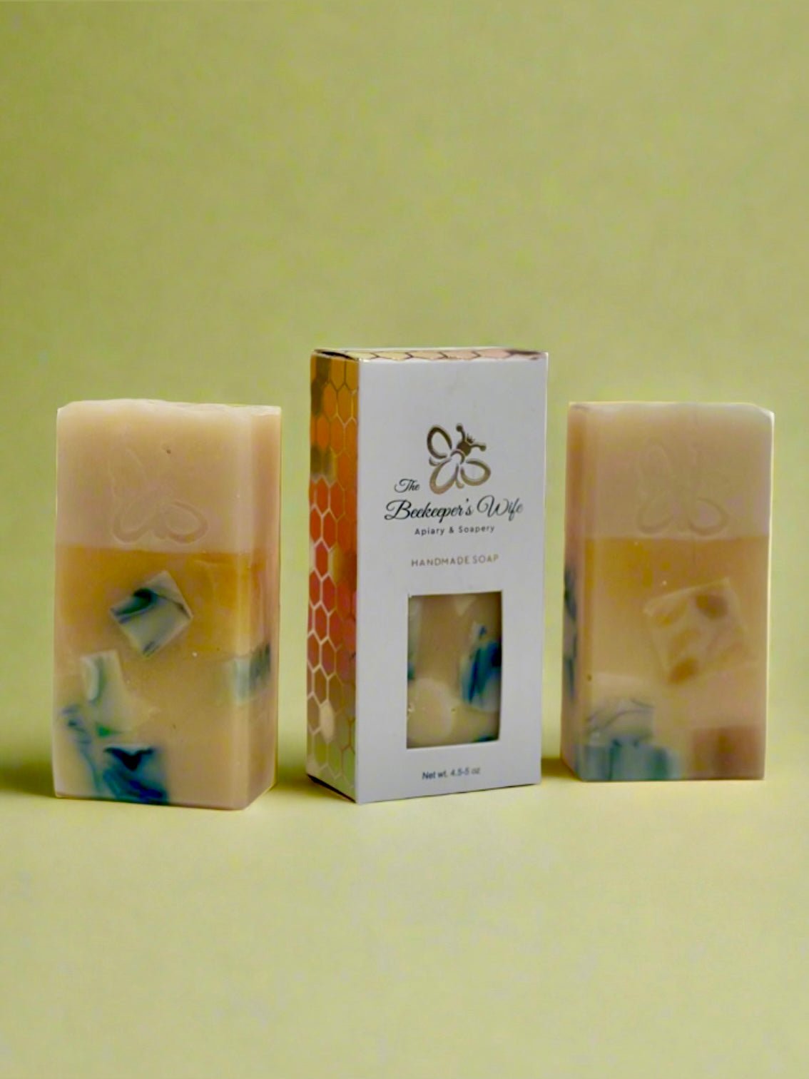 Lemongrass Terrazzo Mango Butter Soap - The Beekeeper's Wife