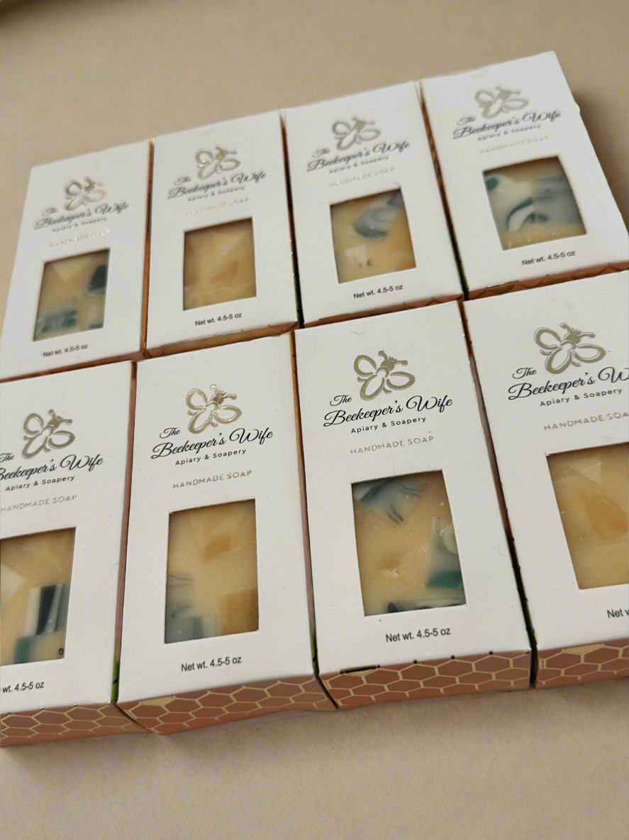Lemongrass Terrazzo Mango Butter Soap - The Beekeeper's Wife