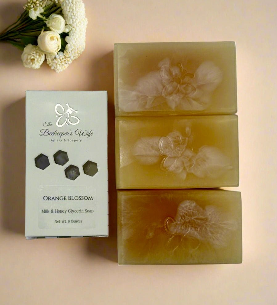 Orange Blossom Glycerin Soap - The Beekeeper's Wife
