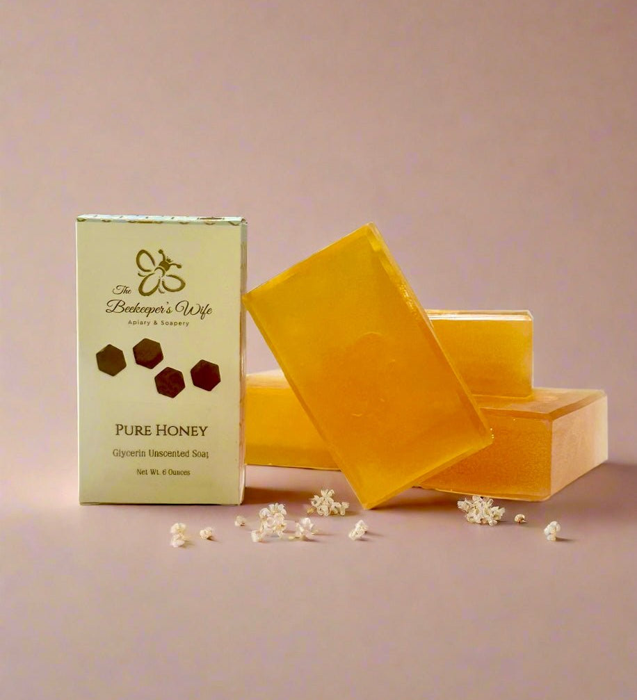 Pure Honey Glycerin Soap - The Beekeeper's Wife