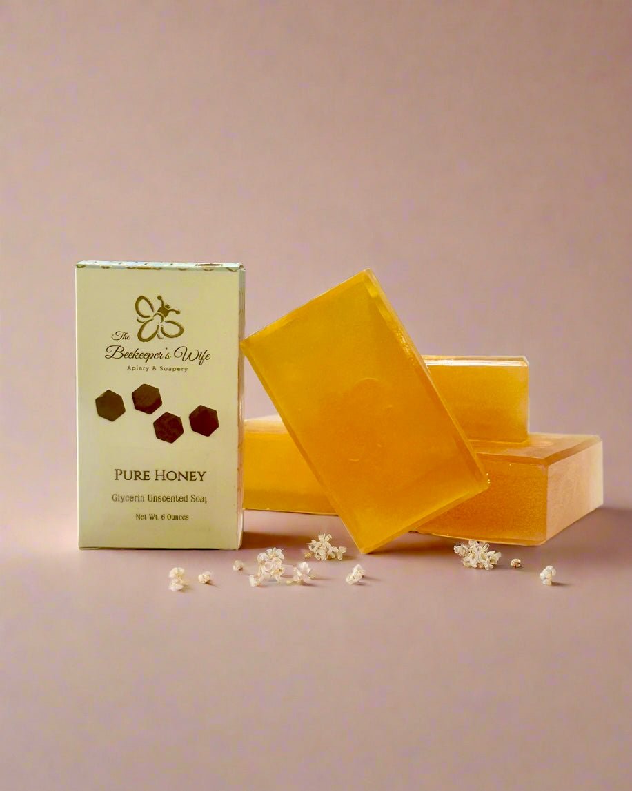 Pure Honey Glycerin Soap - The Beekeeper's Wife