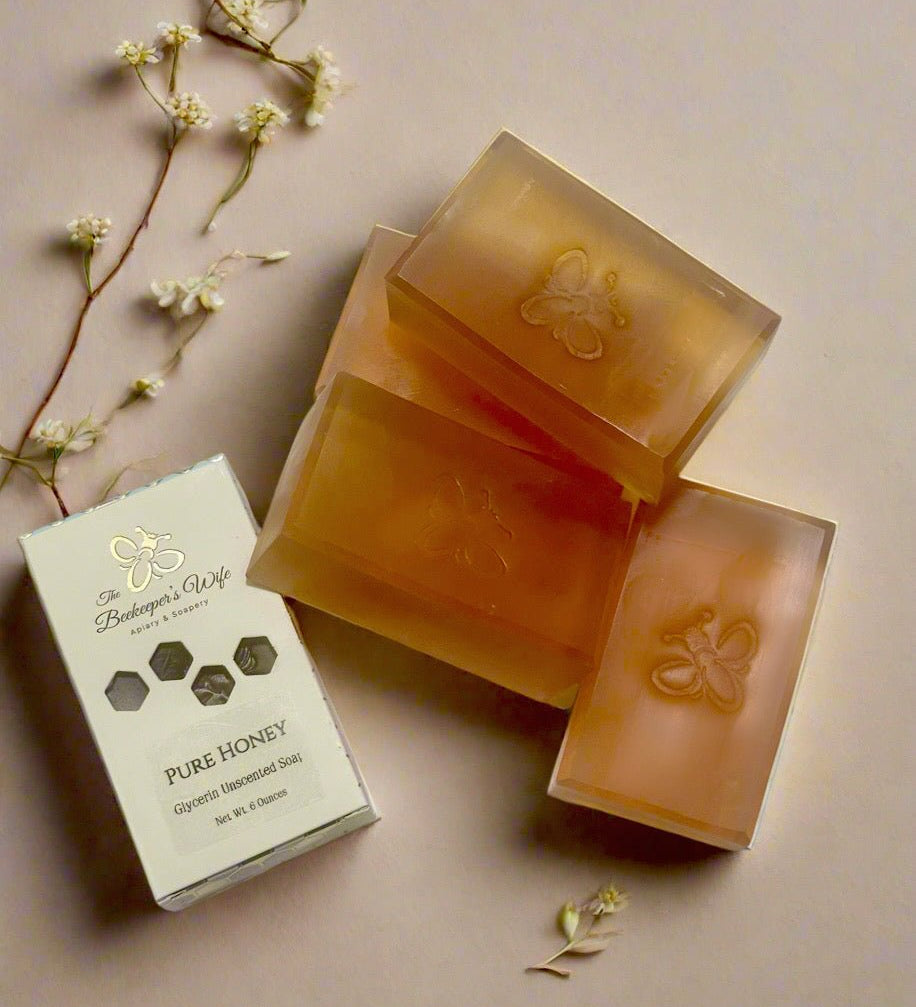 Pure Honey Glycerin Soap - The Beekeeper's Wife