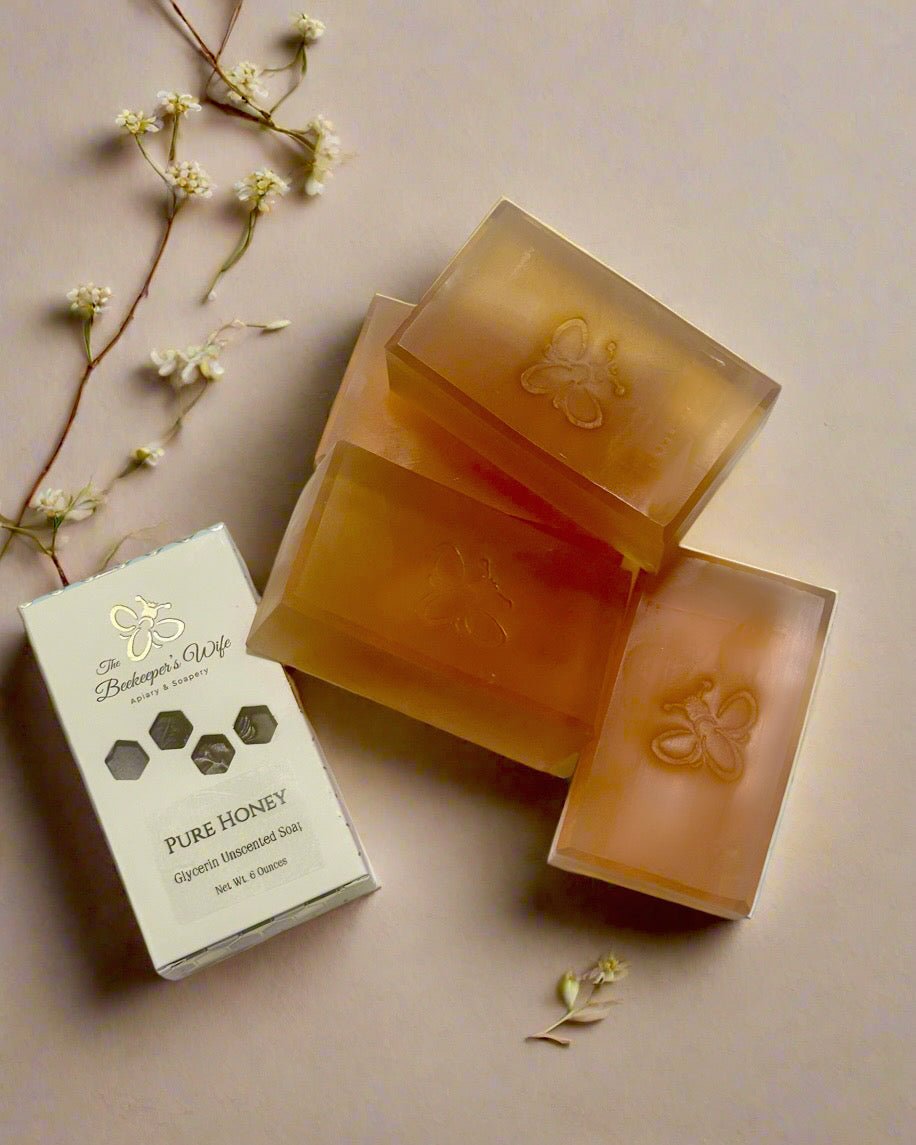 Pure Honey Glycerin Soap - The Beekeeper's Wife