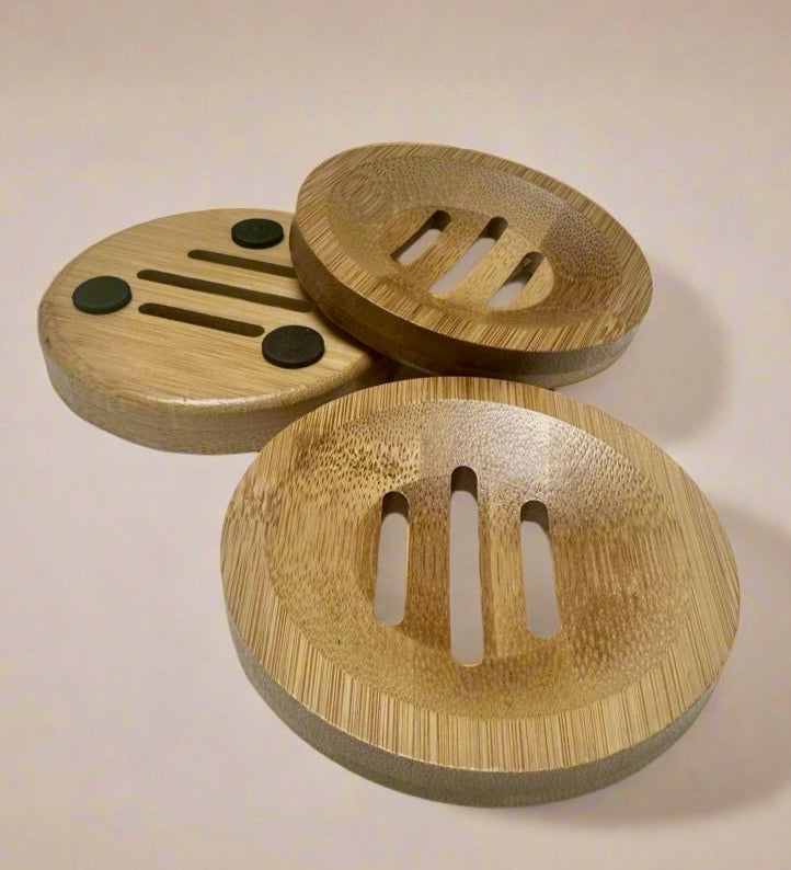 Round Bamboo Dish - Beekeepers.Wife