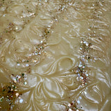 Vanilla Clove Flower and Gold Detail Designer Soap - The Beekeeper's Wife