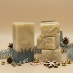 Vanilla Clove Flower and Gold Detail Designer Soap - The Beekeeper's Wife