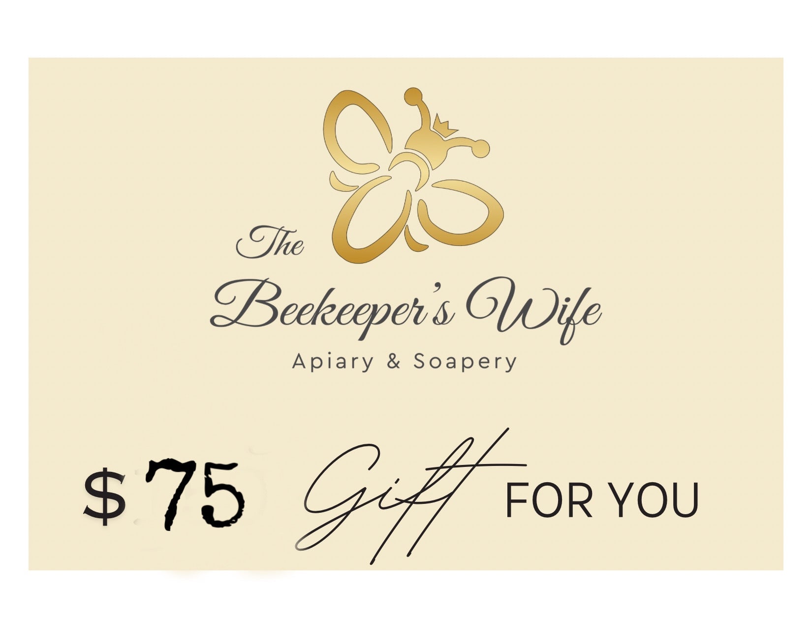 The Beekeeper's Wife Gift Card - Beekeepers.Wife