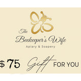 The Beekeeper's Wife Gift Card - Beekeepers.Wife