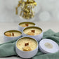 Beeswax Coco Creme Wood Wick Candle